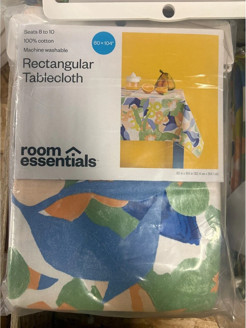 Room essentials table cloth 100% cotton